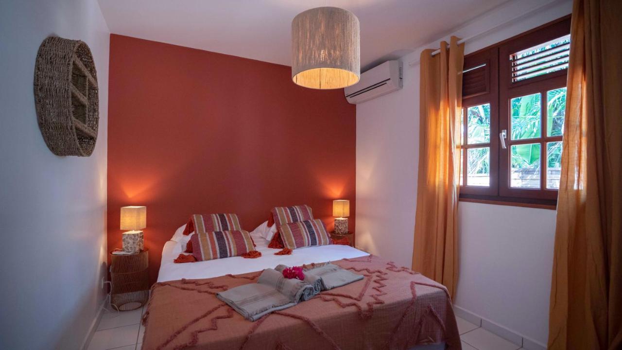 Villa Nomilou Beach avec Accès direct à la Plages Saint-Francois  Esterno foto