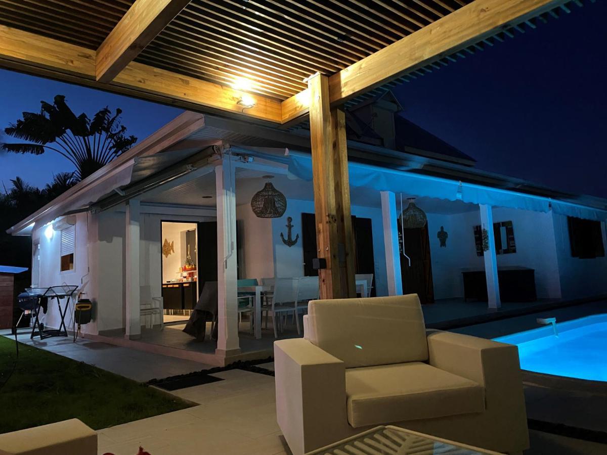 Villa Nomilou Beach avec Accès direct à la Plages Saint-Francois  Esterno foto